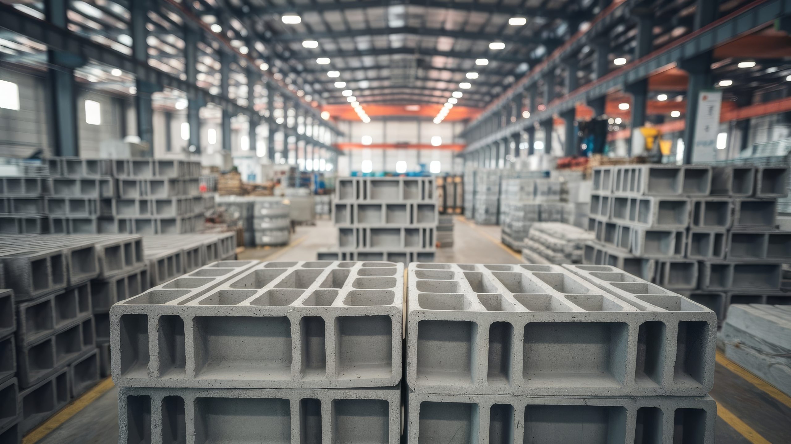 Qatar Insulated Concrete Form Market Outlook to 2035 fbs-foundation-block-warehouse-concrete-goods-factory-scaled