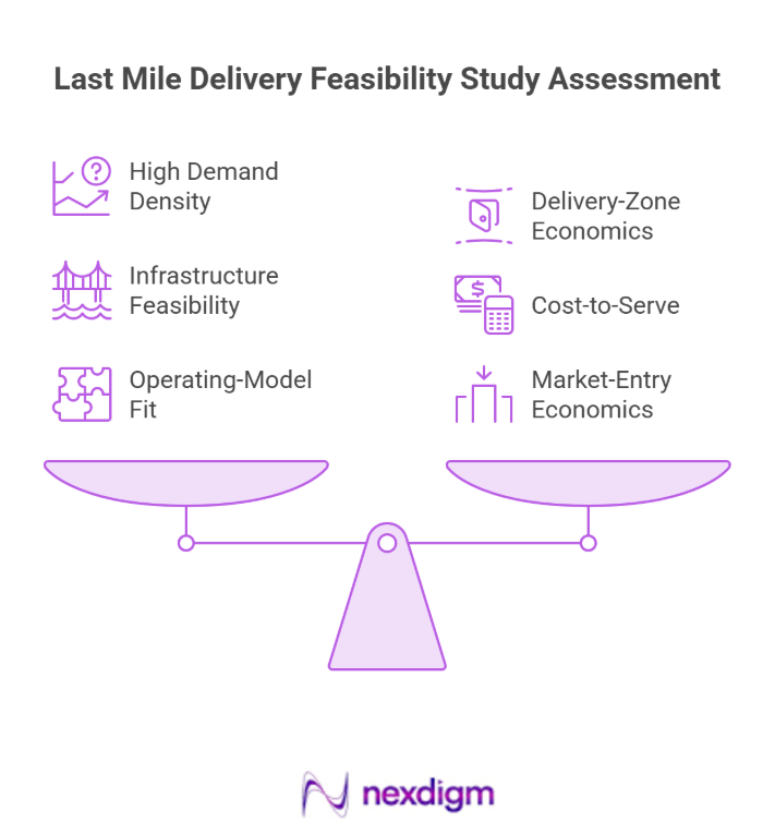 last mile delivery feasibility study assessment