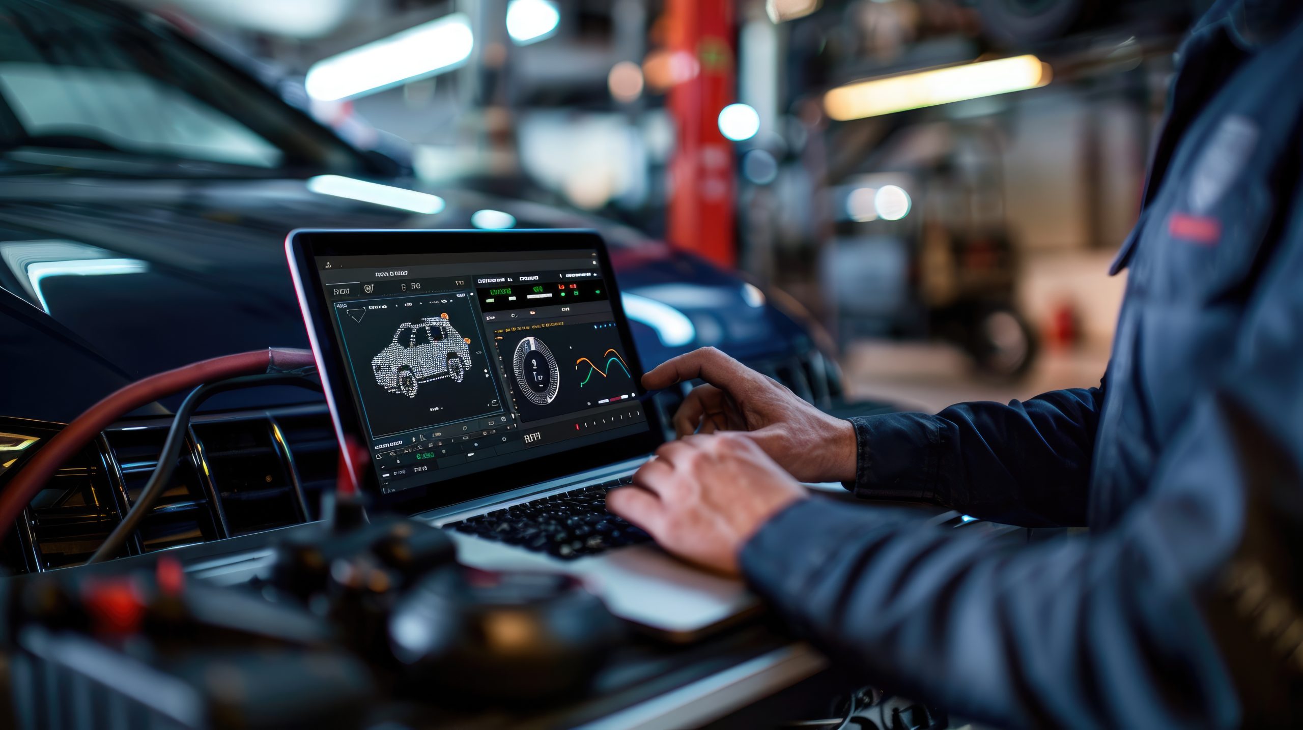 UK In-Vehicle Computer System Market Outlook to 2035 mechanic-diagnosing-car-issues-with-modern-diagnostic-tools-adult-male-blue-mechanic-uniform-uses-laptop-vehicle-diagnostics-writes-notes-focus-concentration-scaled