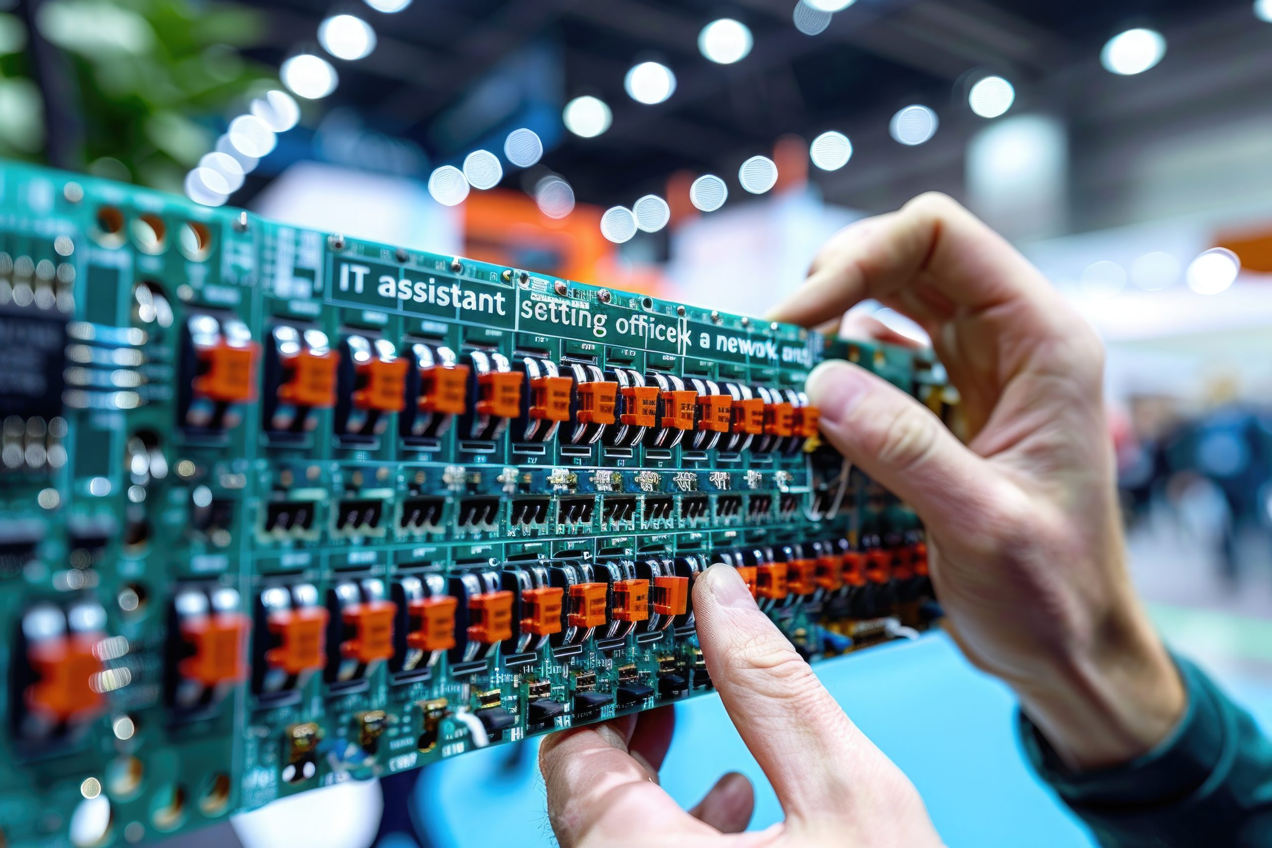 US Flexible Electronics and Circuit Market Outlook to 2035 person-is-holding-circuit-board-with-word-it-it-scaled