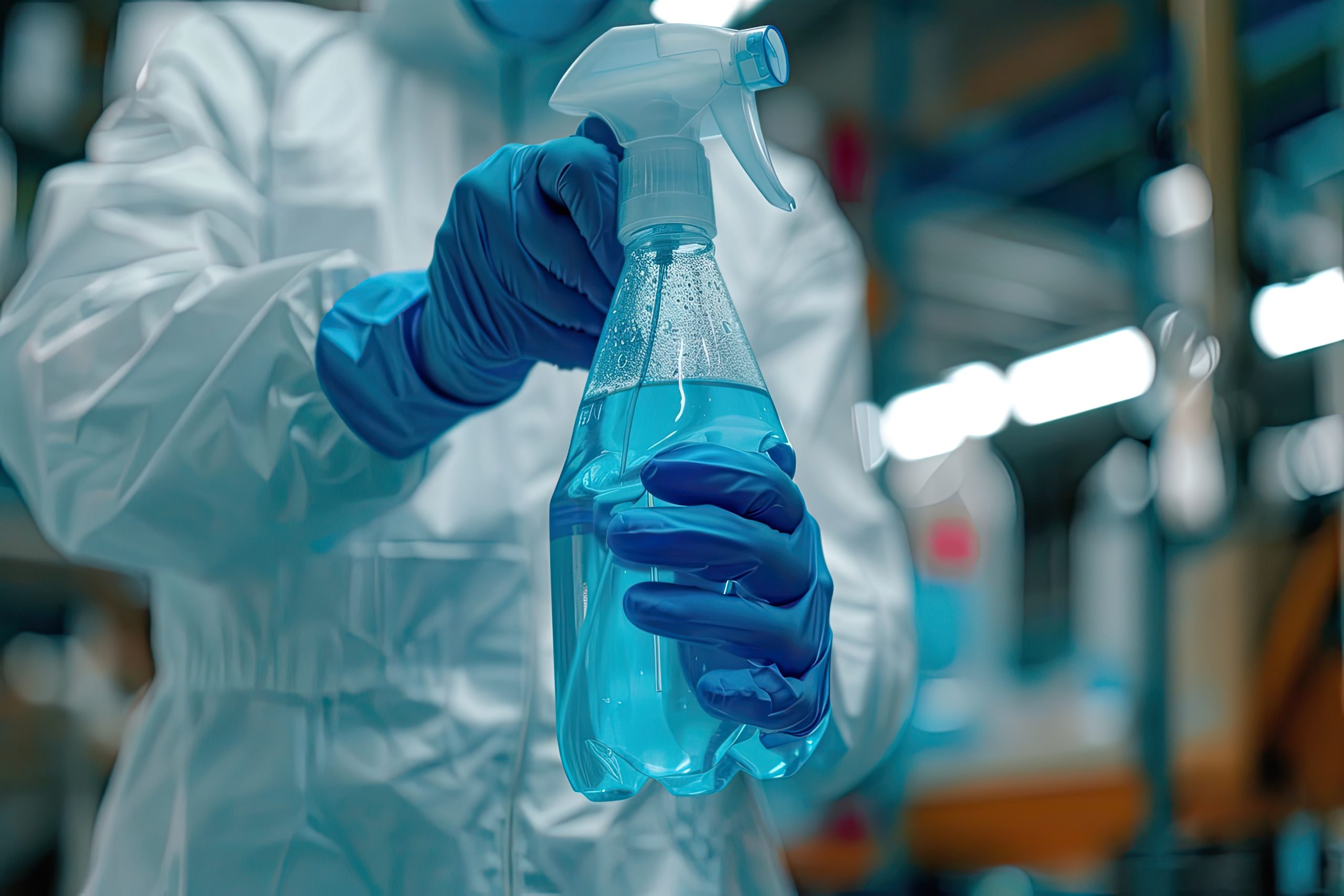 Thailand Disinfectant Products Market Outlook to 2035 person-using-disinfection-solution-scaled