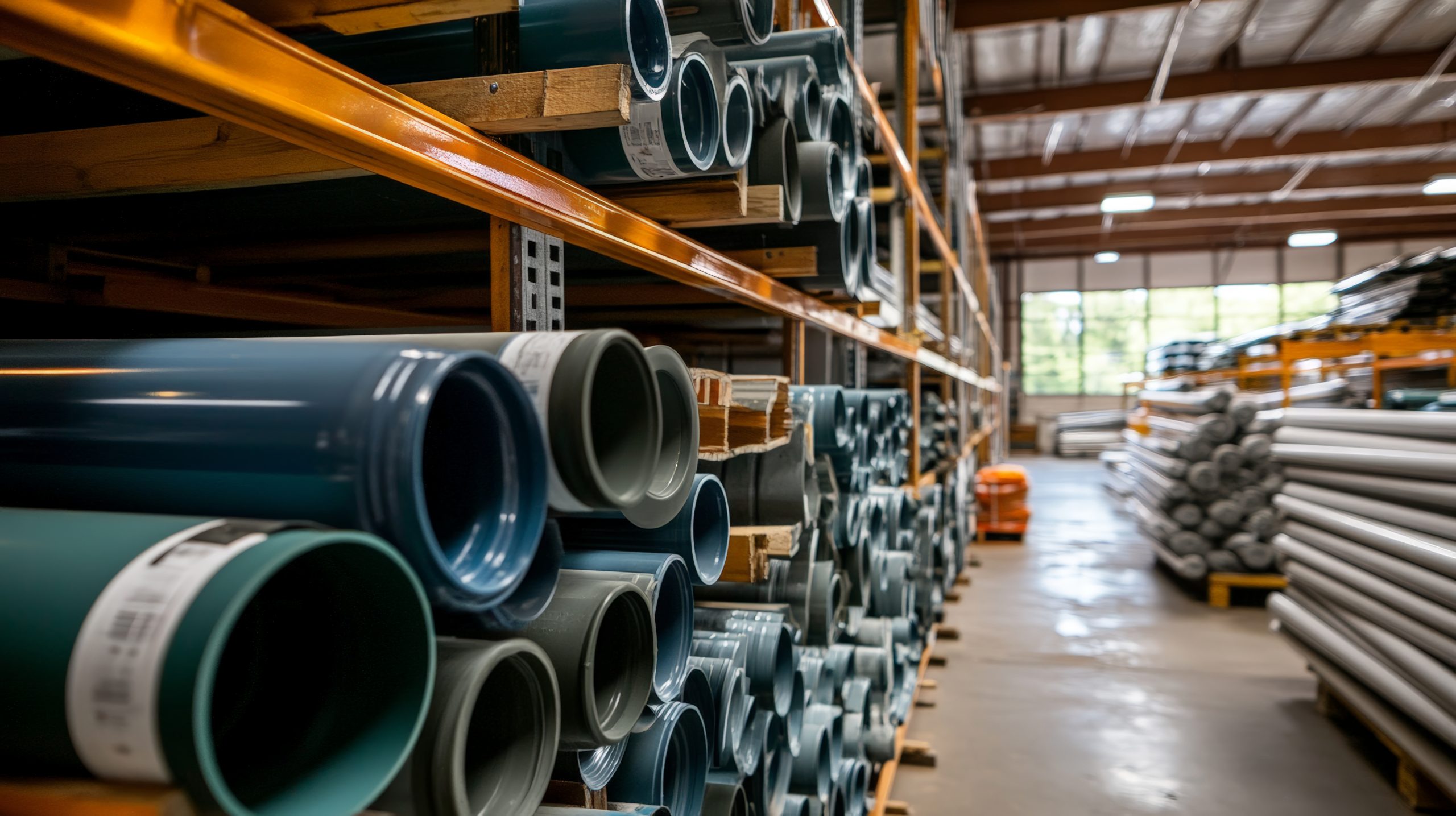 Singapore Plastic Pipes and Fittings Market Outlook to 2035 pvc-pipes-storage-warehouse-environment-scaled