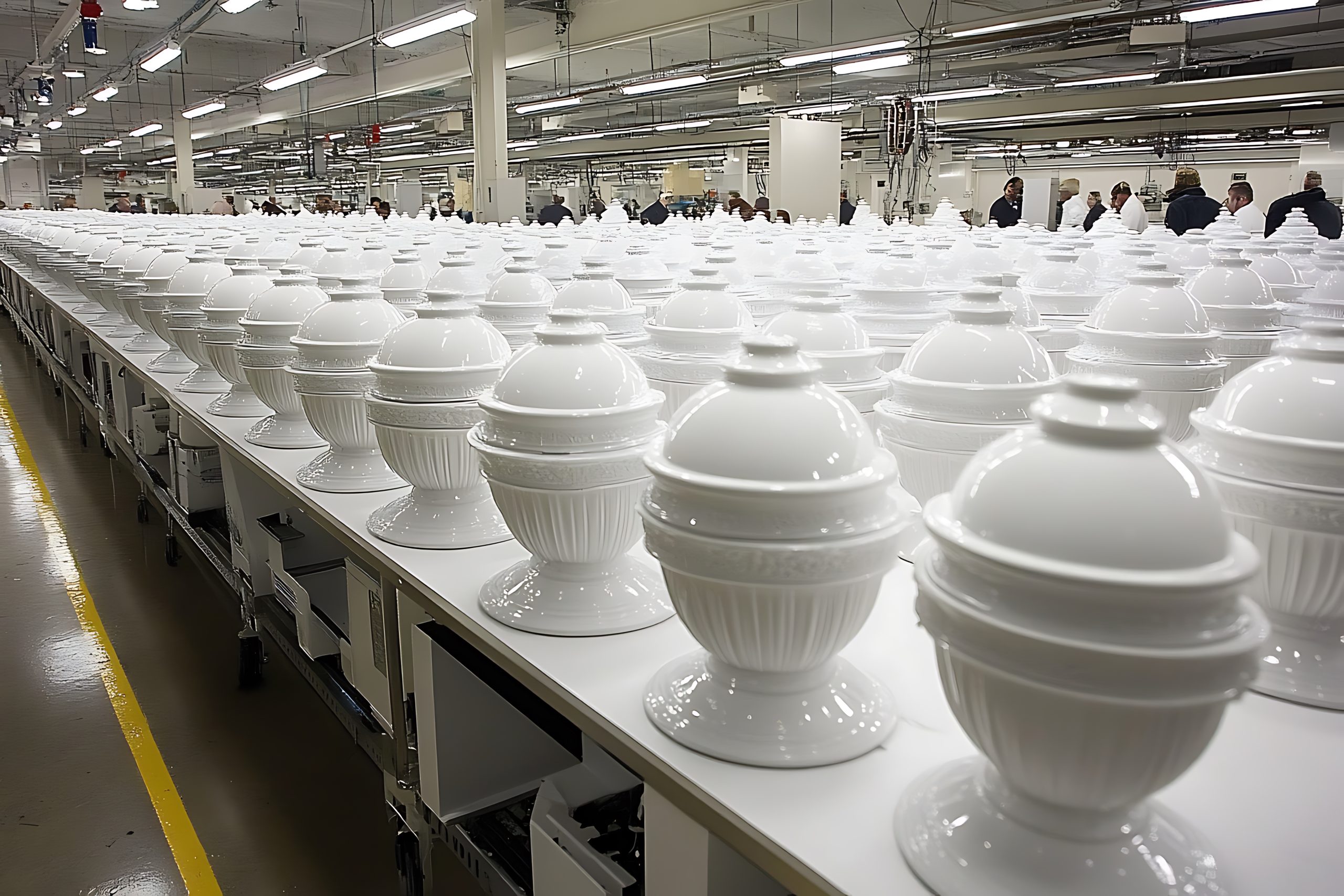 Germany Advanced Ceramics Market Outlook to 2035 rows-white-vases-table-factory-scaled