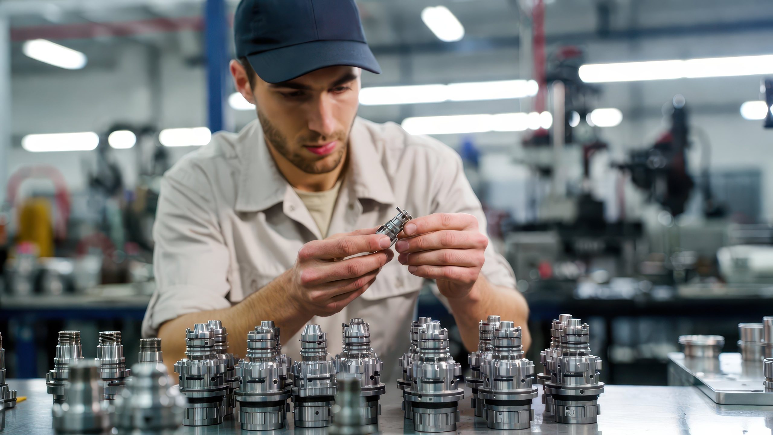 UAE Gaskets and Seals Market Outlook to 2035 skilled-mechanic-assembling-precision-components-factory-workshop-scaled
