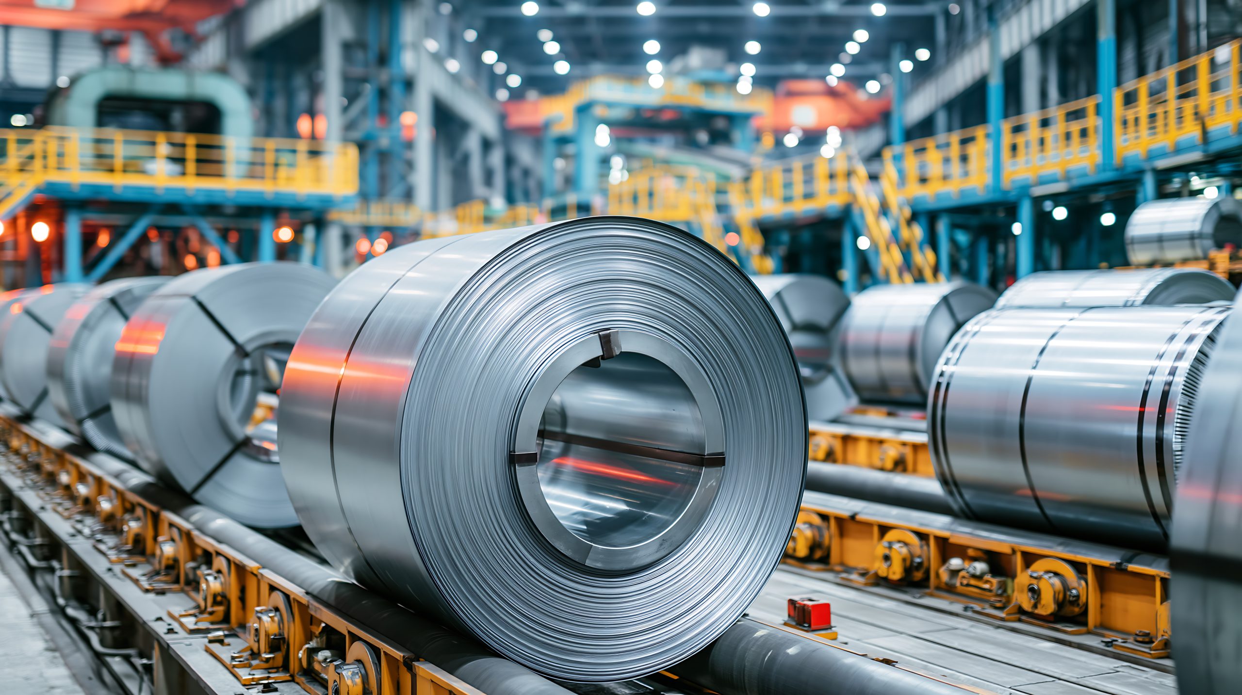 Singapore Sintered Steel Market Outlook to 2035 steel-coils-conveyor-belt-industrial-factory-scaled