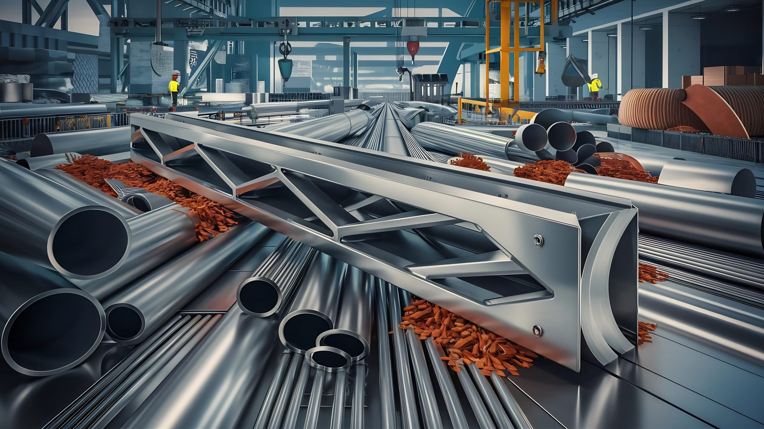 UAE Sintered Steel Market Outlook to 2035 steel-ibeam-rolled-metal-productsstainless-steel3d-illustration-scaled