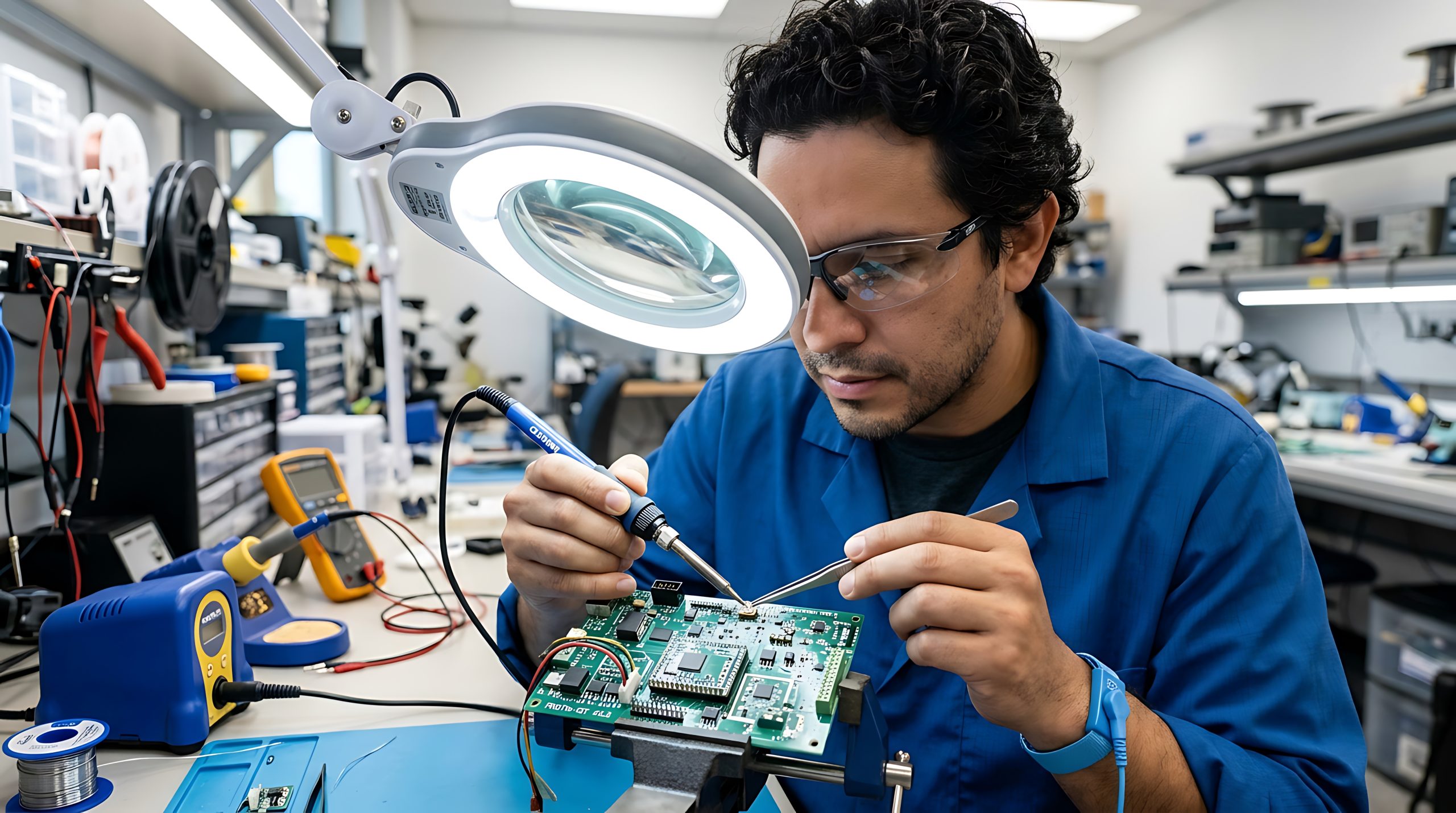 Thailand Flexible Electronics and Circuit Market Outlook to 2035 technician-soldering-electronic-circuit-board-laboratory-scaled