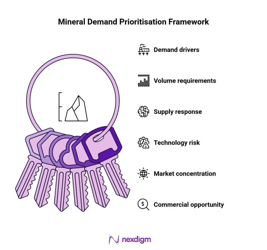 Mineral Demand Prioritization Framework