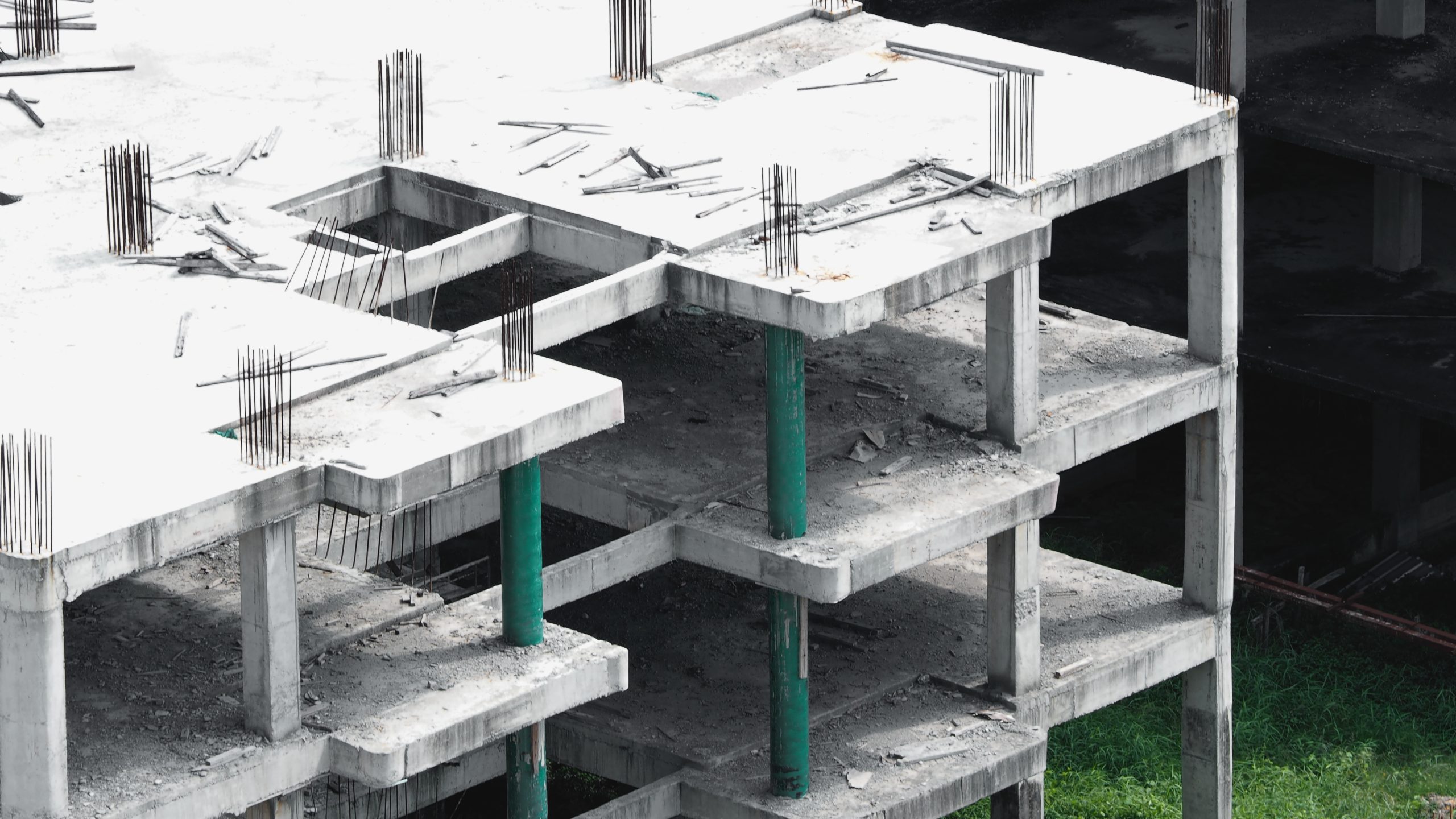 Germany Precast Concrete Market Outlook to 2035 blurred-images-abandoned-old-dirty-building-tower-which-unfinished-construction-because-scaled