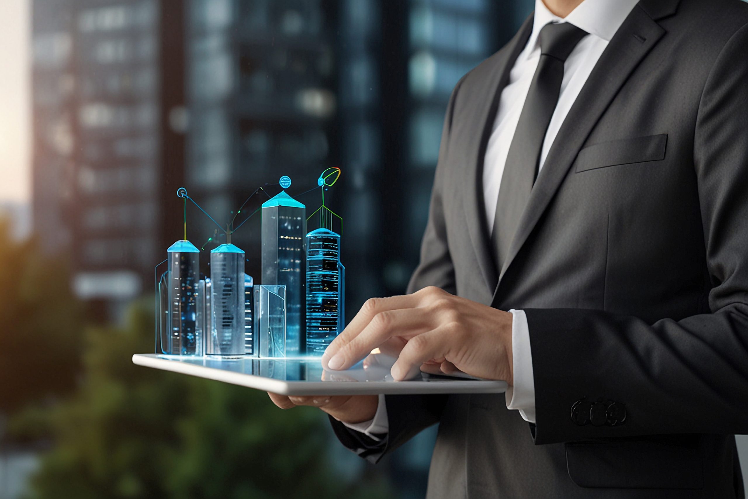 businessman-hand-holding-tablet-then-land-trees-tall-buildings-it-selling-real-estate-online-scaled