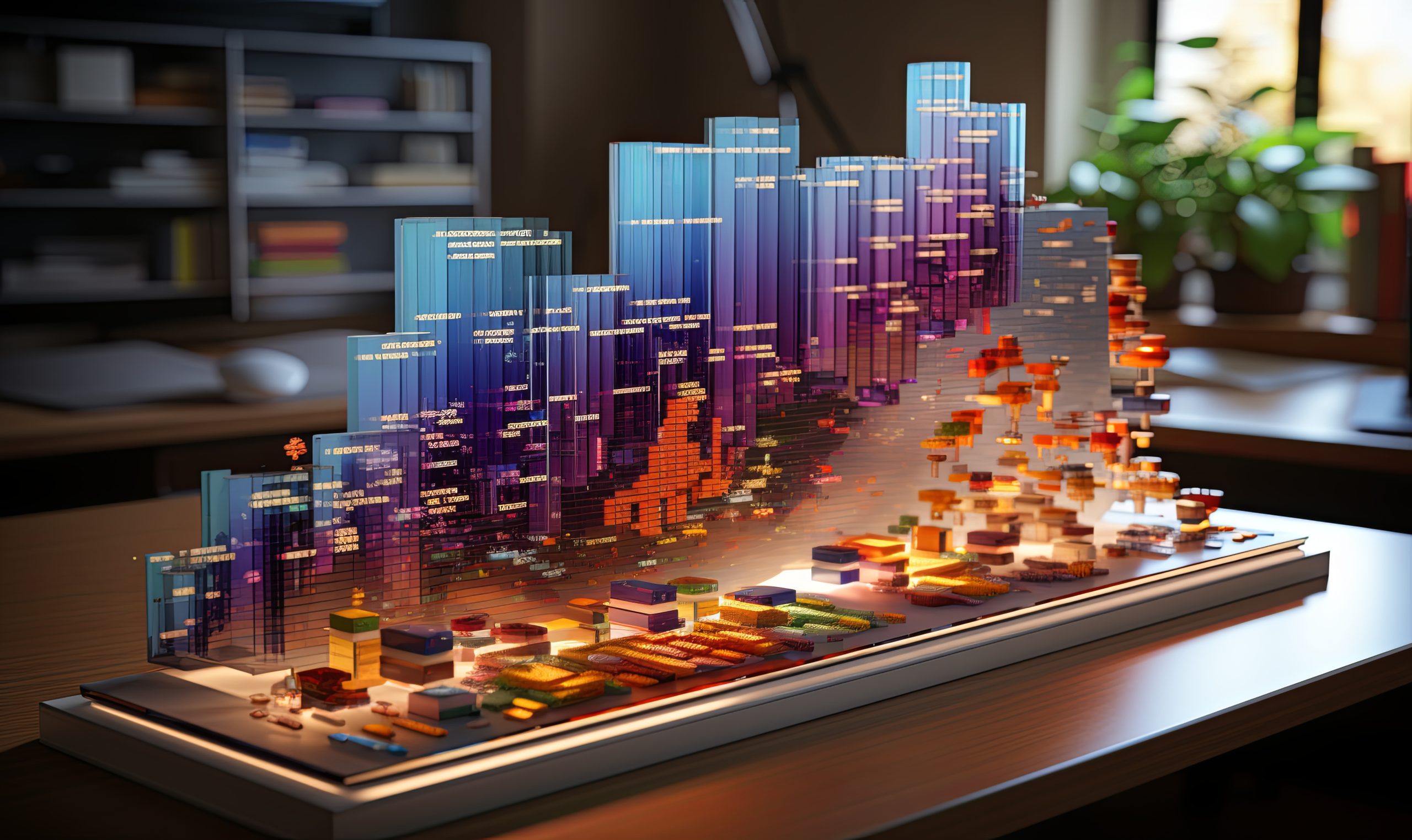 Malaysia Building Management Systems Market Outlook to 2035 city-model-displayed-table-scaled