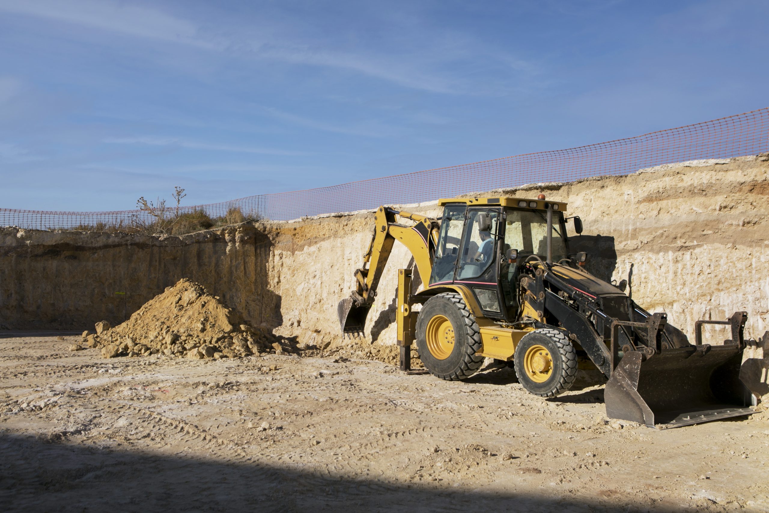 South Korea Construction Equipment Market Outlook to 2035 heavy-excavator-digging-day-light-scaled