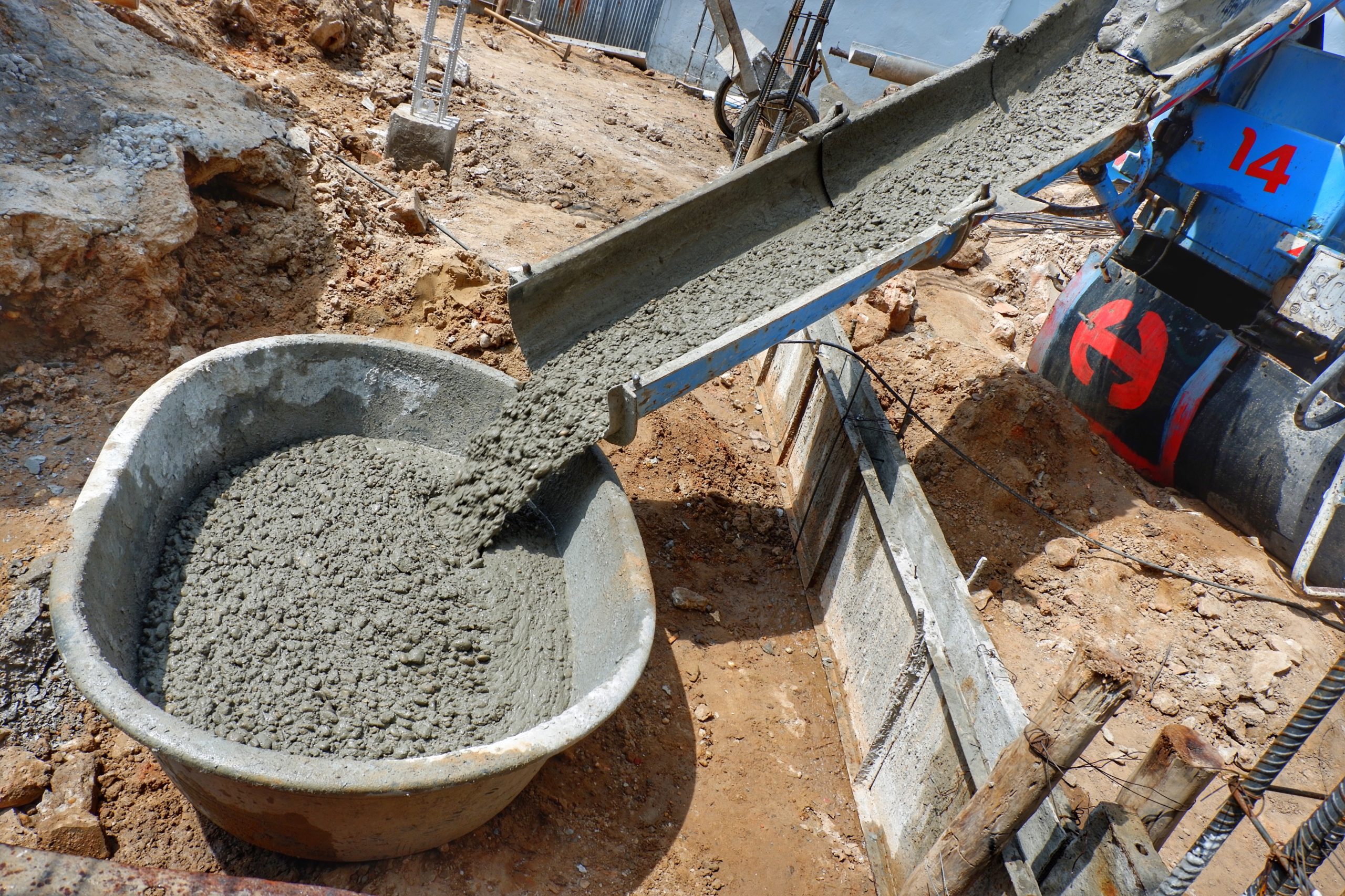 Germany Concrete Admixtures Market Outlook to 2035 high-angle-view-crane-construction-site-scaled