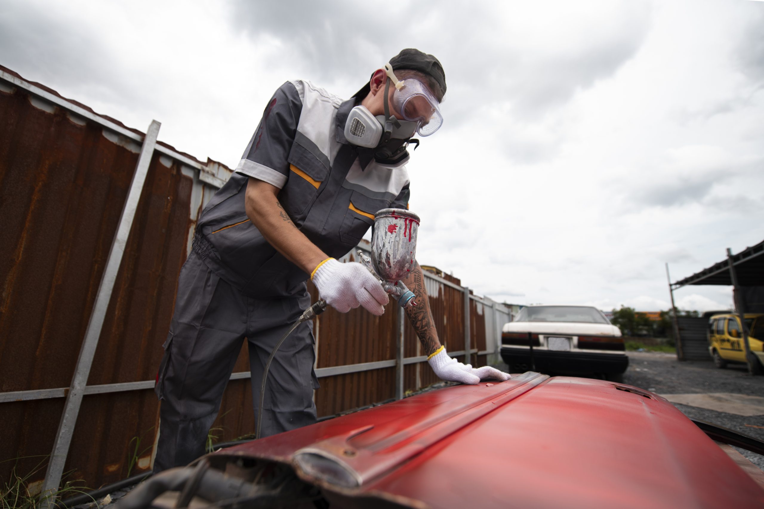 China Cool Roof Coatings and Systems Market Outlook to 2035 man-painting-car-door-medium-shot-scaled
