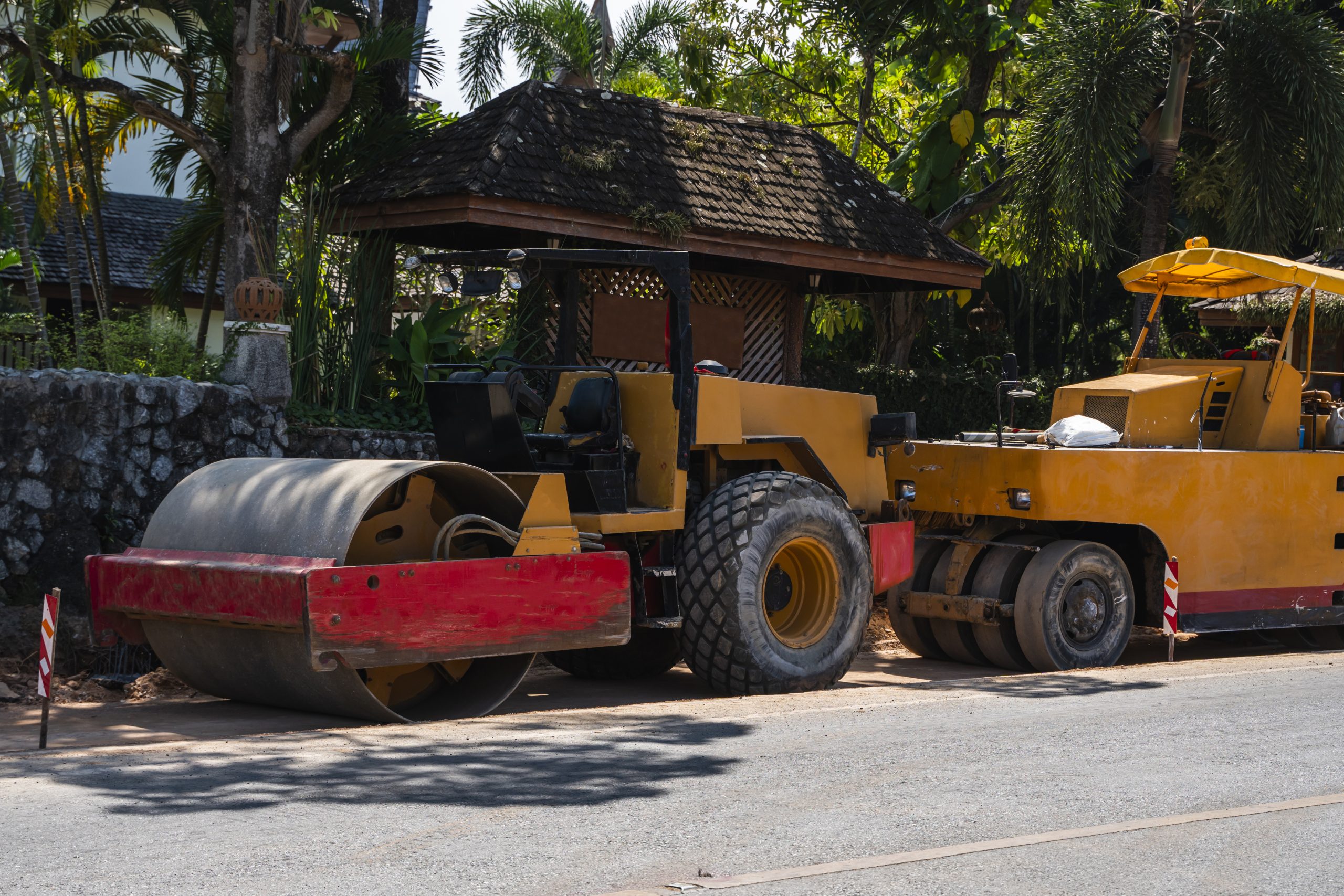 India Composite Rollers Market Outlook to 2035 two-road-rollers-working-new-roads-construction-site-heavy-duty-machinery-working-highway-scaled